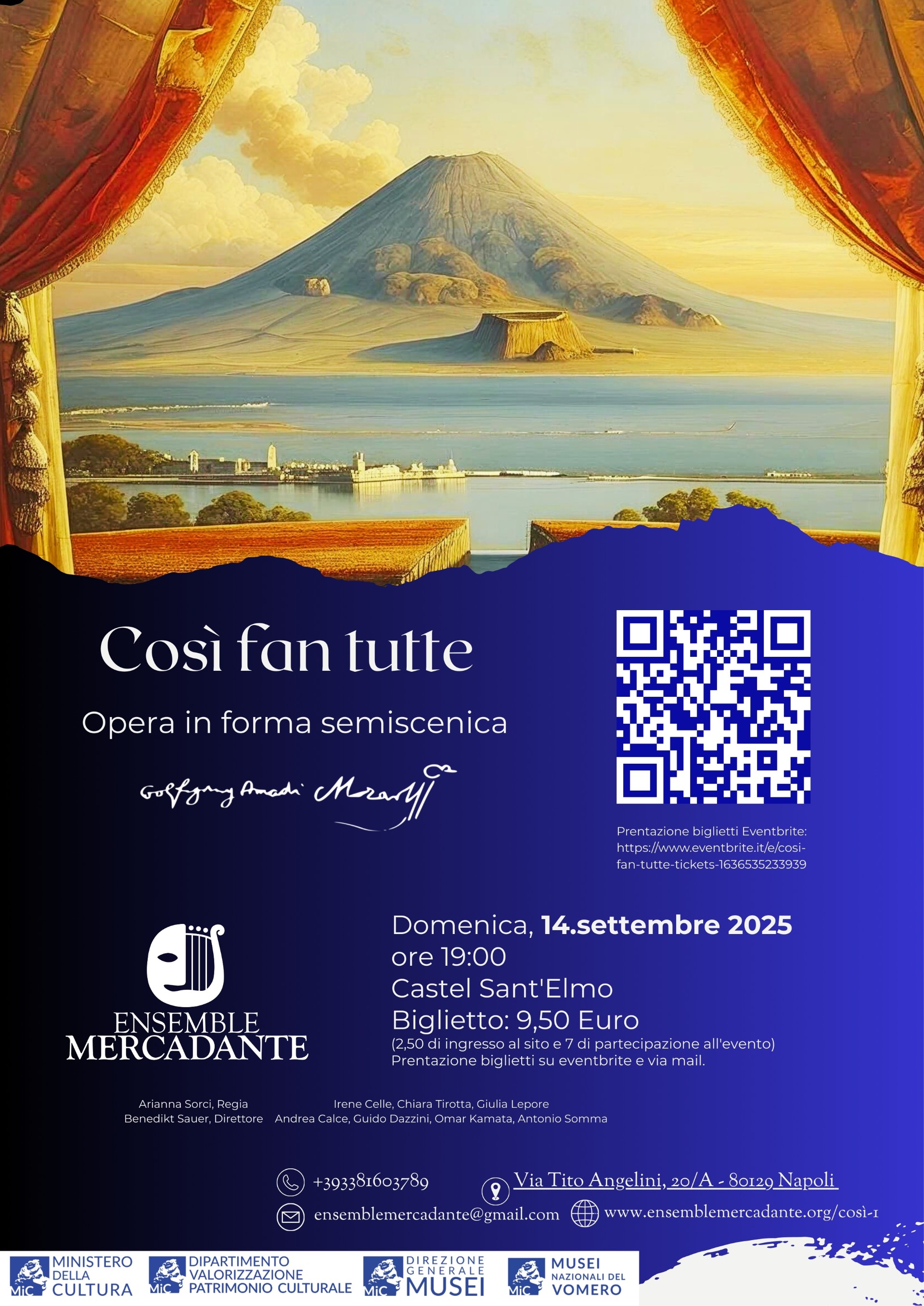 Così fan tutte | Apertura straordinaria e concerto serale